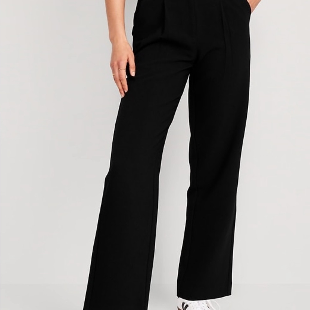 Old Navy Women's Extra High Waisted Taylor Wide-Leg Trouser Pants